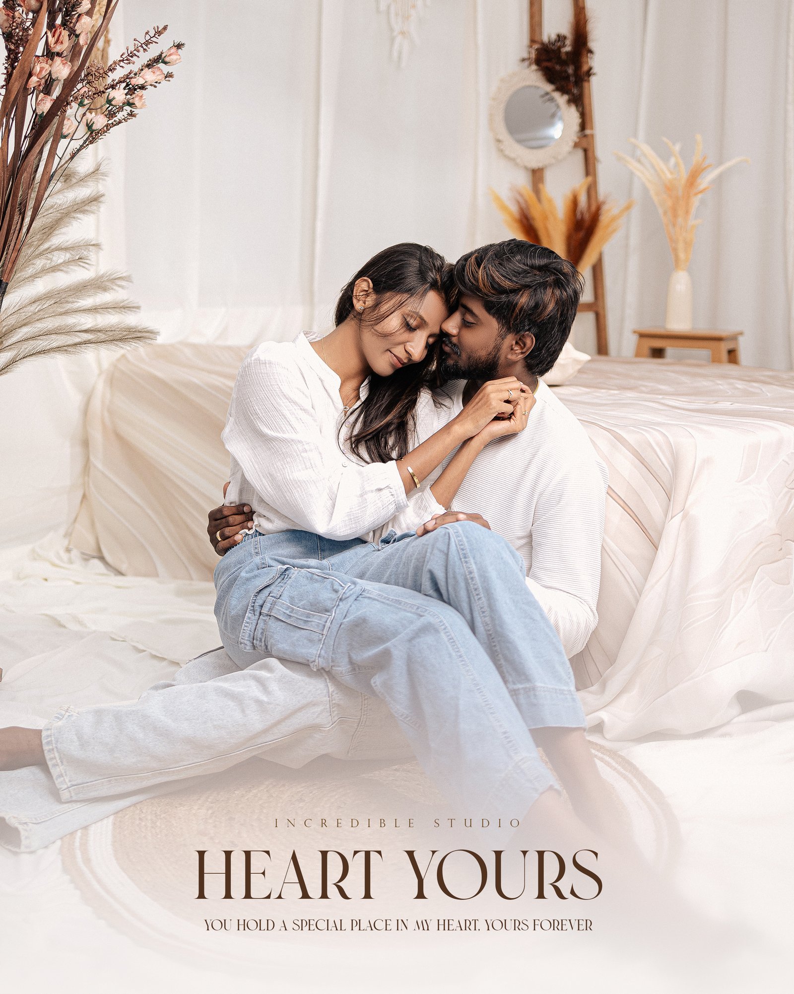 Indoor couple shoot in Madurai